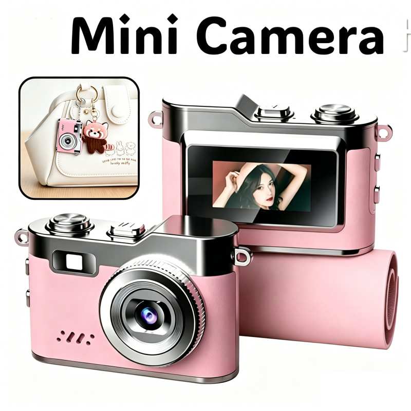 Outdoor Sport Activities For Kids - 1080P Mini Camera Retro Style Keychain