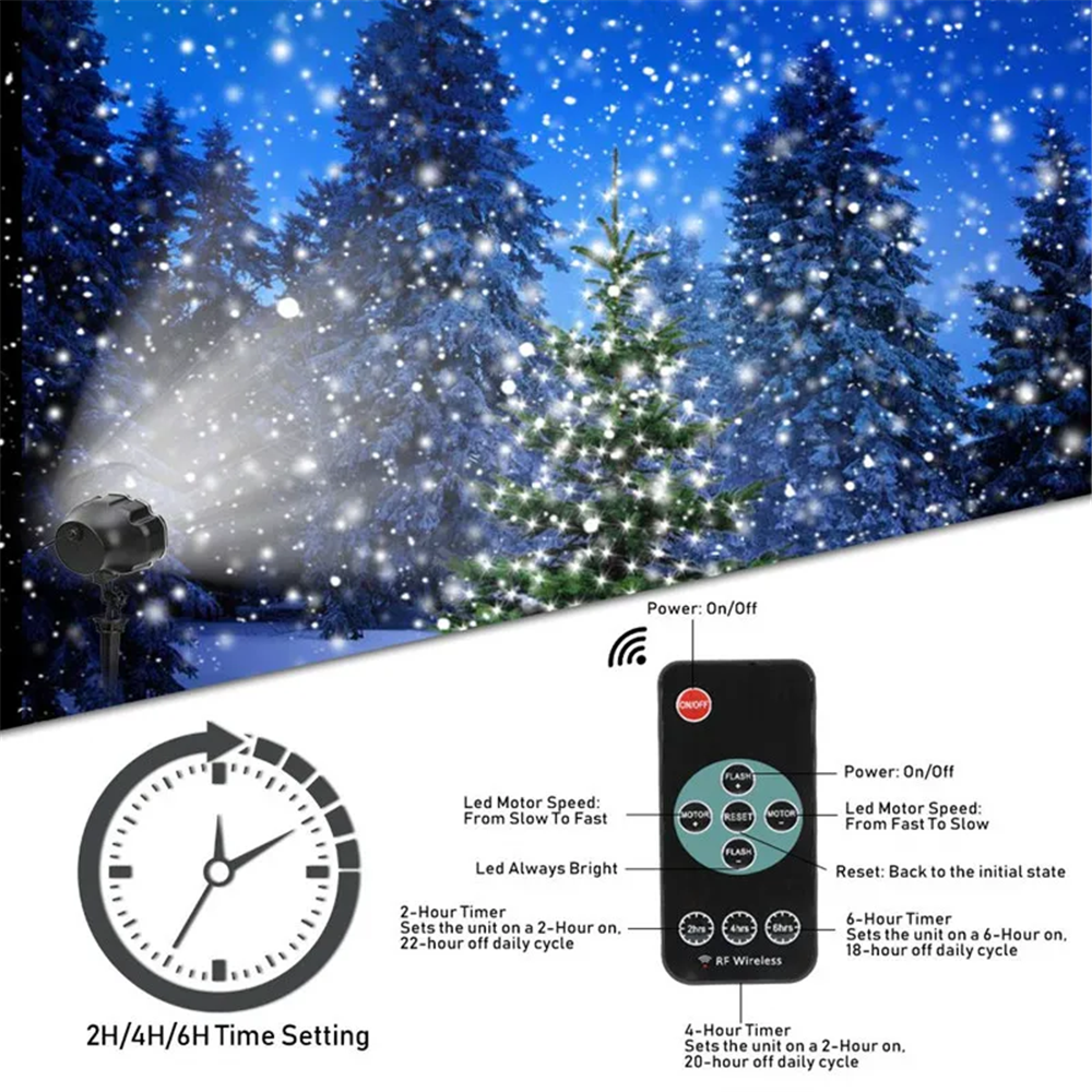 DACHAN Snowfall LED Light Proj - Outdoor Spotlight avis et prix