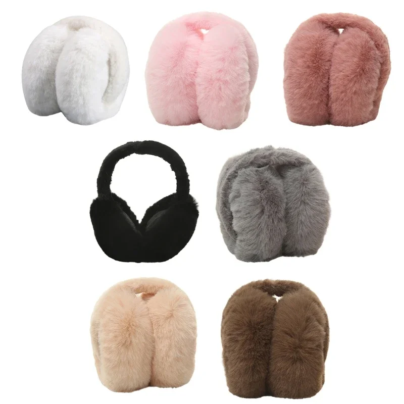 Furry Plush Ear Muffs for Cold - Outdoor Sport Activities For Kids avis et prix