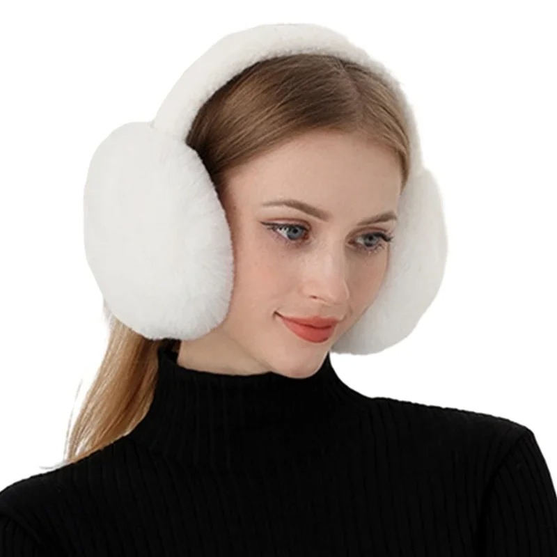 Furry Plush Ear Muffs for Cold - Outdoor Sport Activities For Kids avis et prix