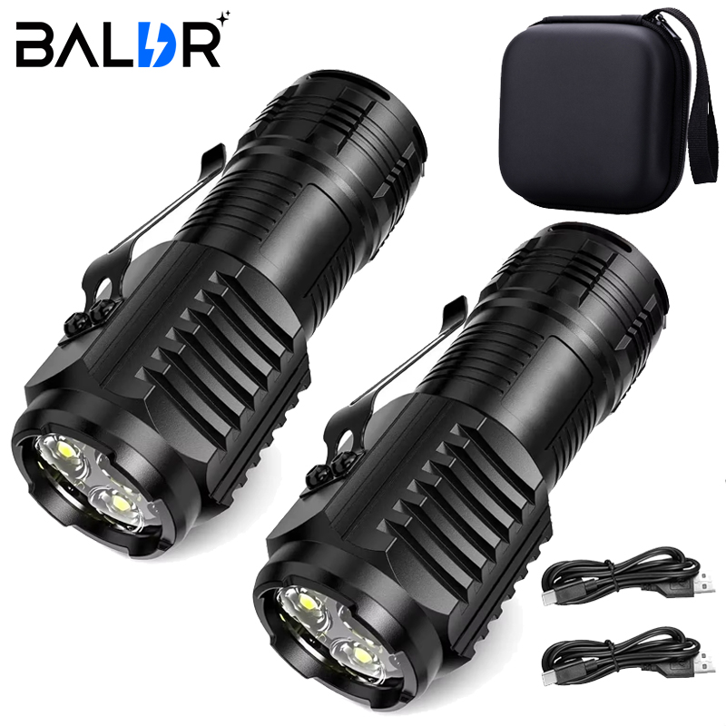 Mini 3 LED Flashlight With Pen - Outdoor Spotlight avis et prix