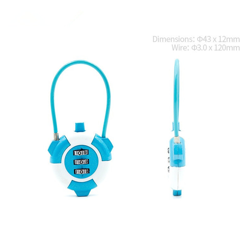 3 Digit Combination Cable Lock - Outdoor Sport Backpack avis et prix