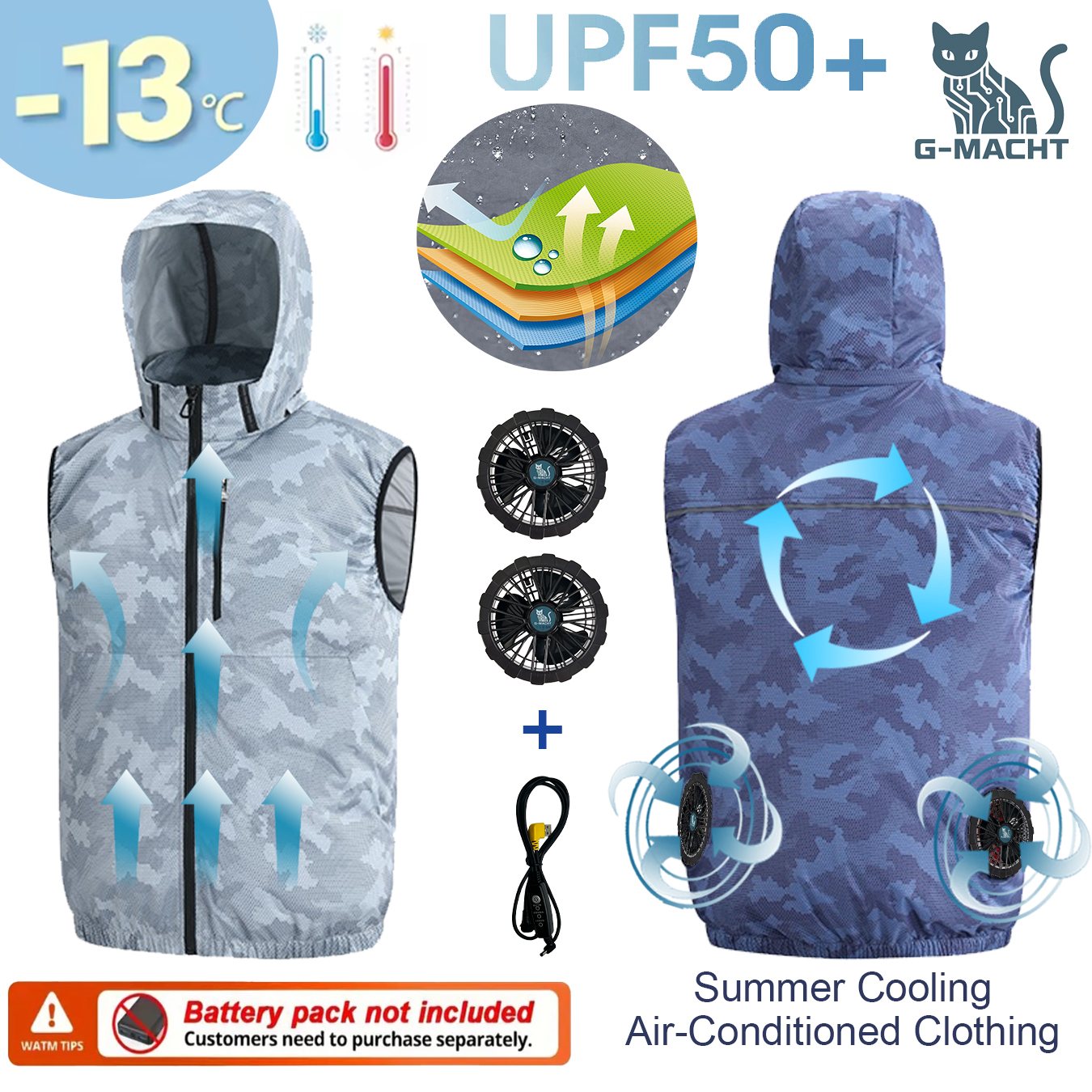 Summer Sport 12V/5V Fan Air Co - Outdoor Sport Jacket Women'S avis et prix