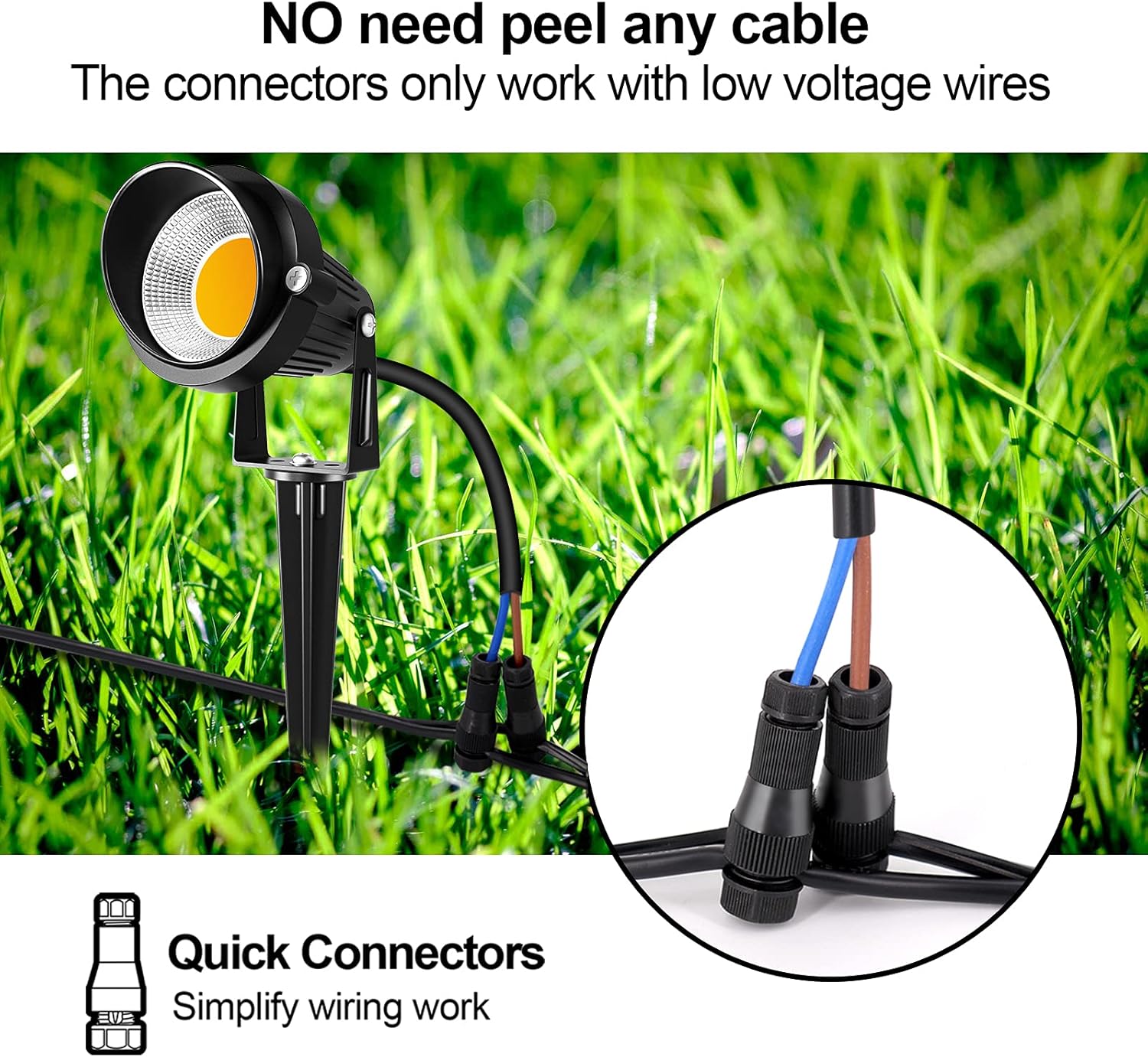 10W LED Landscape Lights with  - Outdoor Spotlight avis et prix