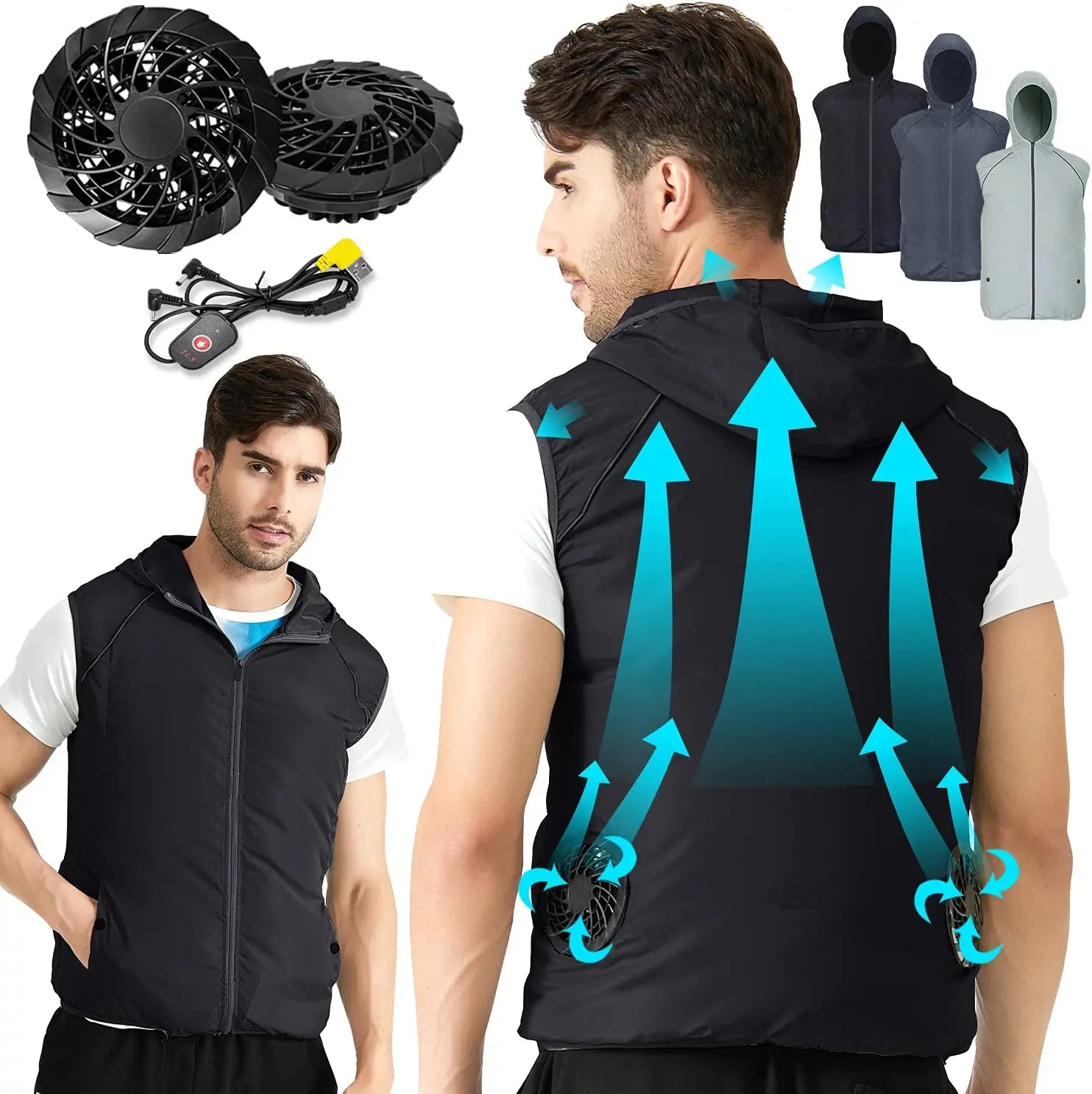 Summer Sport Fan Air Condition - Outdoor Sport Jacket Women'S avis et prix