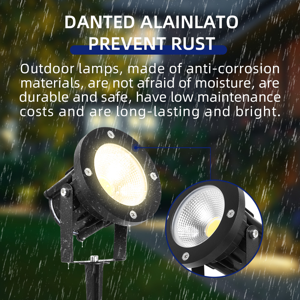 LED GU10 Garden Lighting Lawn  - Outdoor Spotlight avis et prix