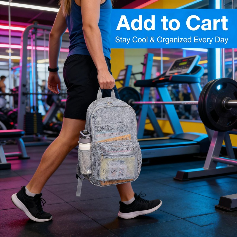 Breathable Mesh Backpack Light - Outdoor Sport Backpack avis et prix