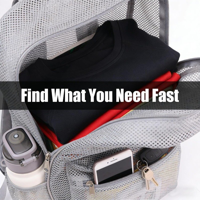 Breathable Mesh Backpack Light - Outdoor Sport Backpack avis et prix