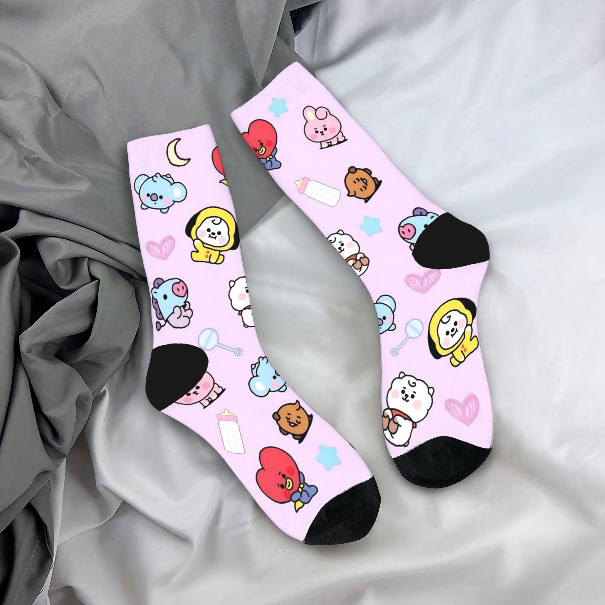 Cartoon Music Band Socks Korea - Outdoor Sportsman Group avis et prix