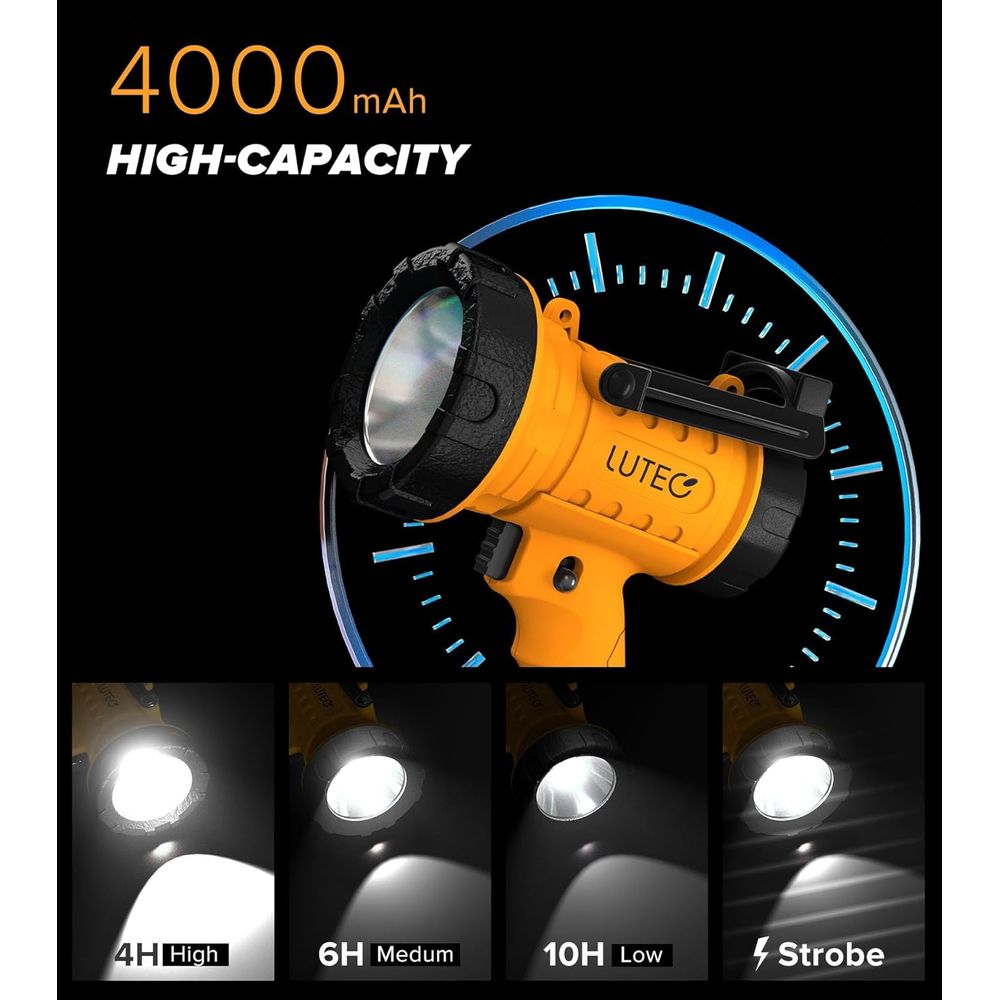 2-Pack Rechargeable 90,000 Lux - Outdoor Spotlight avis et prix