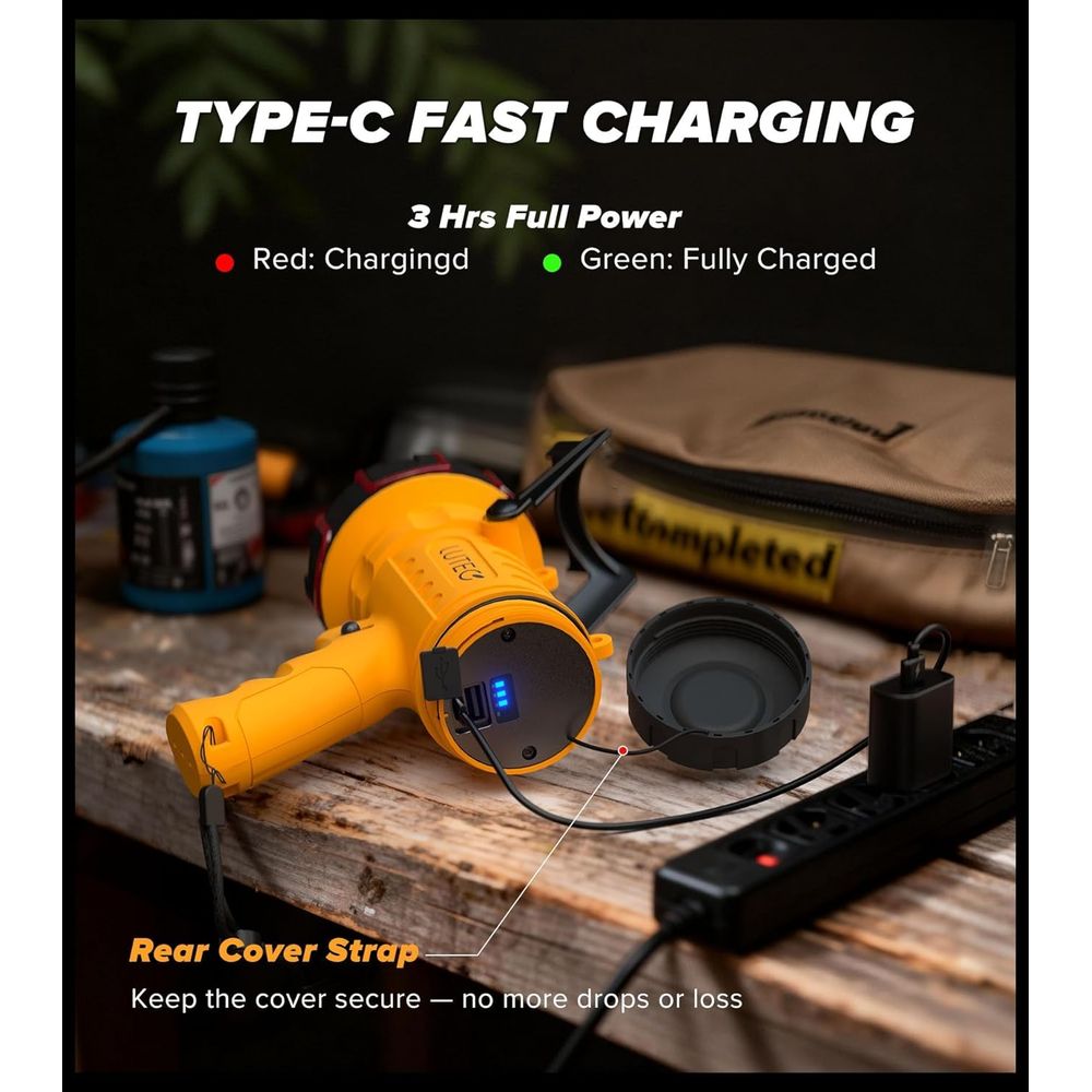 2-Pack Rechargeable 90,000 Lux - Outdoor Spotlight avis et prix