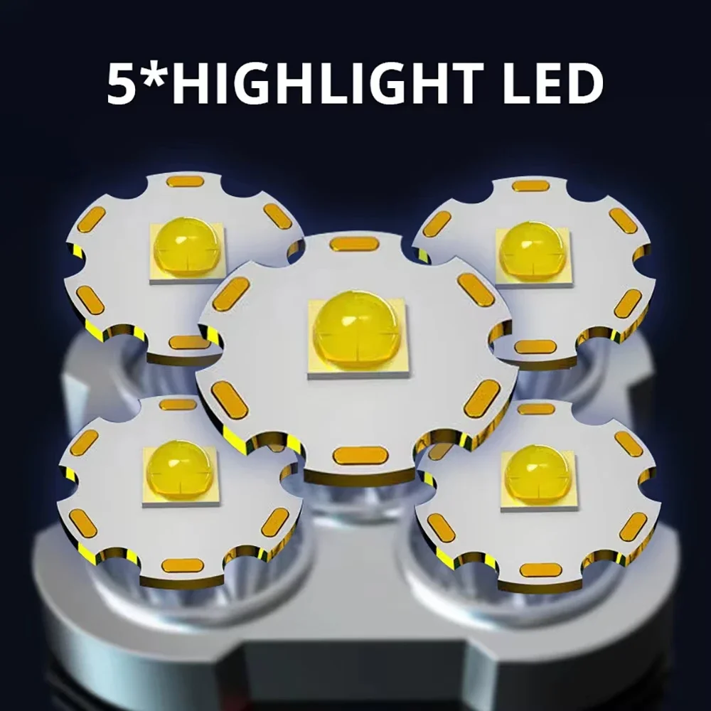 5 LED High Power Led Flashligh - Outdoor Spotlight avis et prix