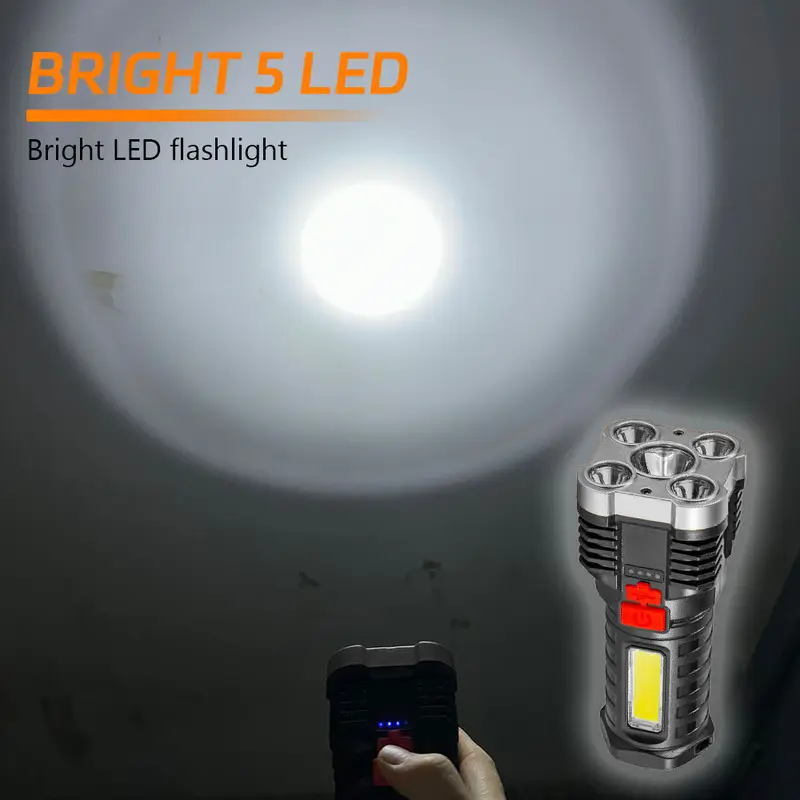 5 LED High Power Led Flashligh - Outdoor Spotlight avis et prix