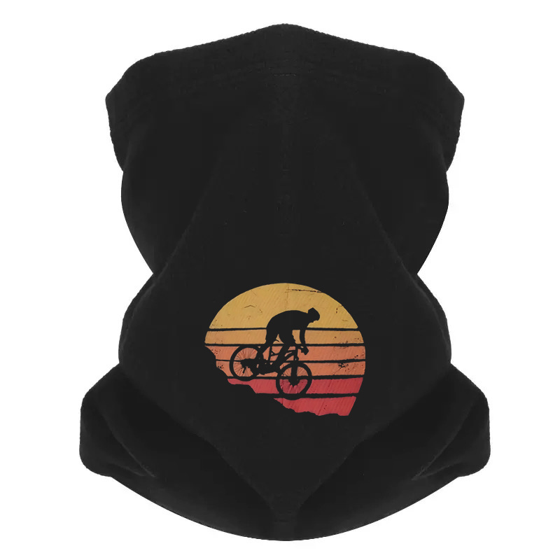 Bicycle silhouette sunset back - Outdoor Sport Background avis et prix