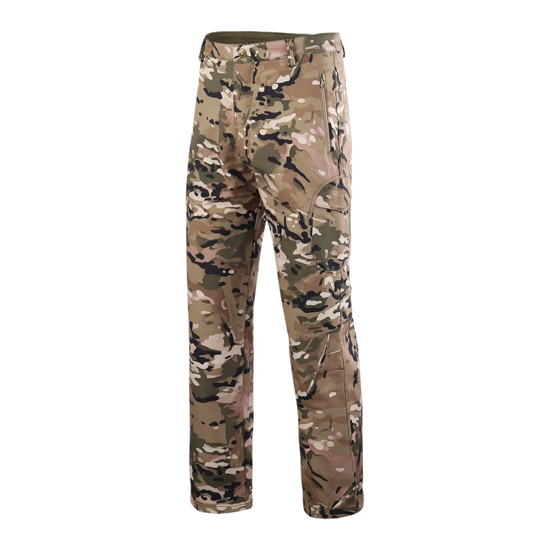 Camo Hunting Shark Skin Softsh - Outdoor Sport Waterproof Pants avis et prix