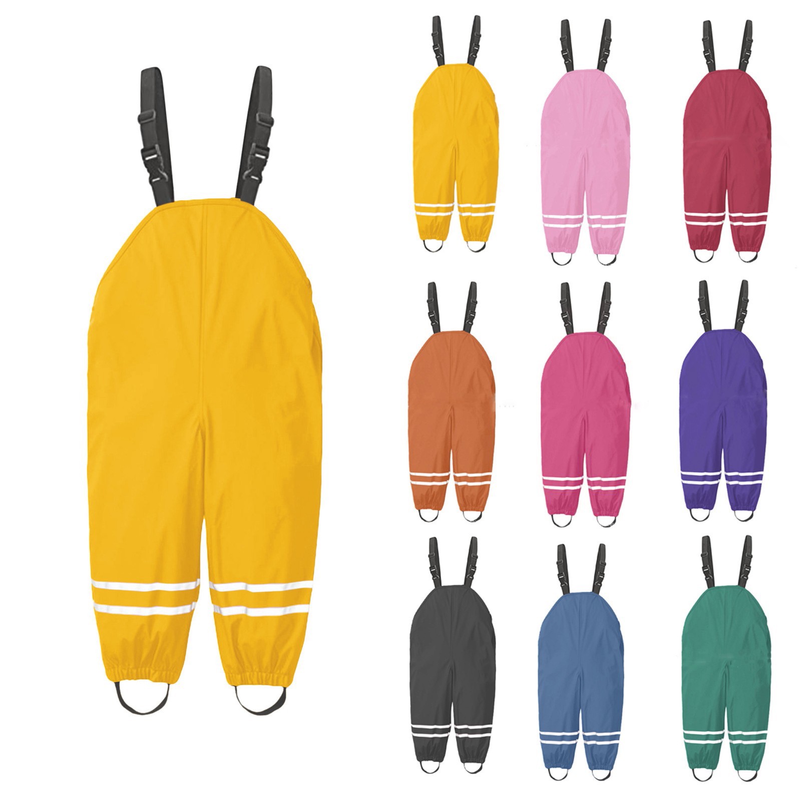 1-8Y Rain Pants Toddler Kids R - Outdoor Sport Waterproof Pants avis et prix