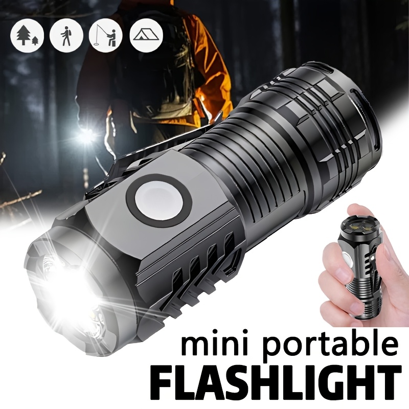 Mini 3LED Flashlight With Pen  - Outdoor Spotlight avis et prix