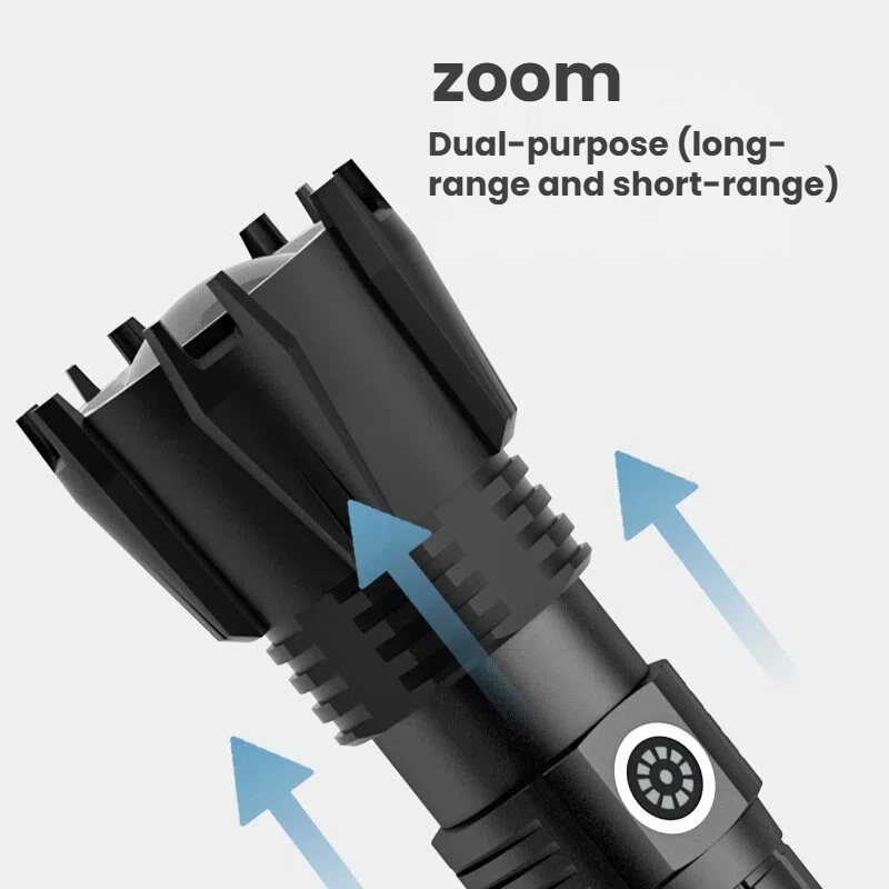 High-power P90 LED Flashlight  - Outdoor Spotlight avis et prix