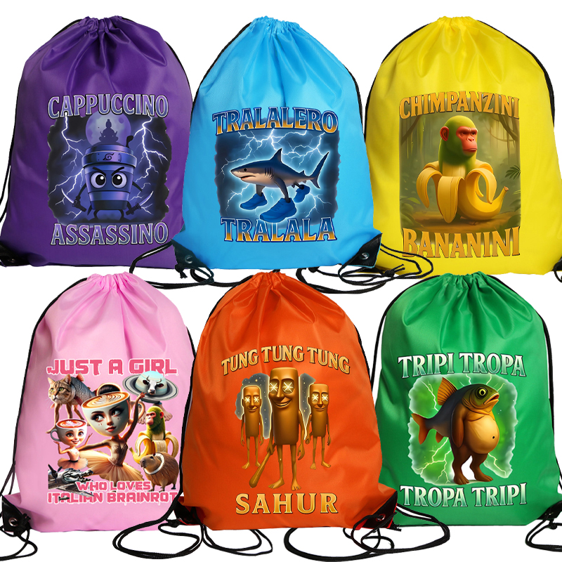 Tralalero Tralala Drawstring B - Outdoor Sport Backpack avis et prix