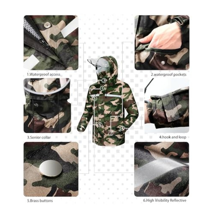 iCreek Rain Suit Waterproof Ja - Outdoor Sport Waterproof Pants avis et prix