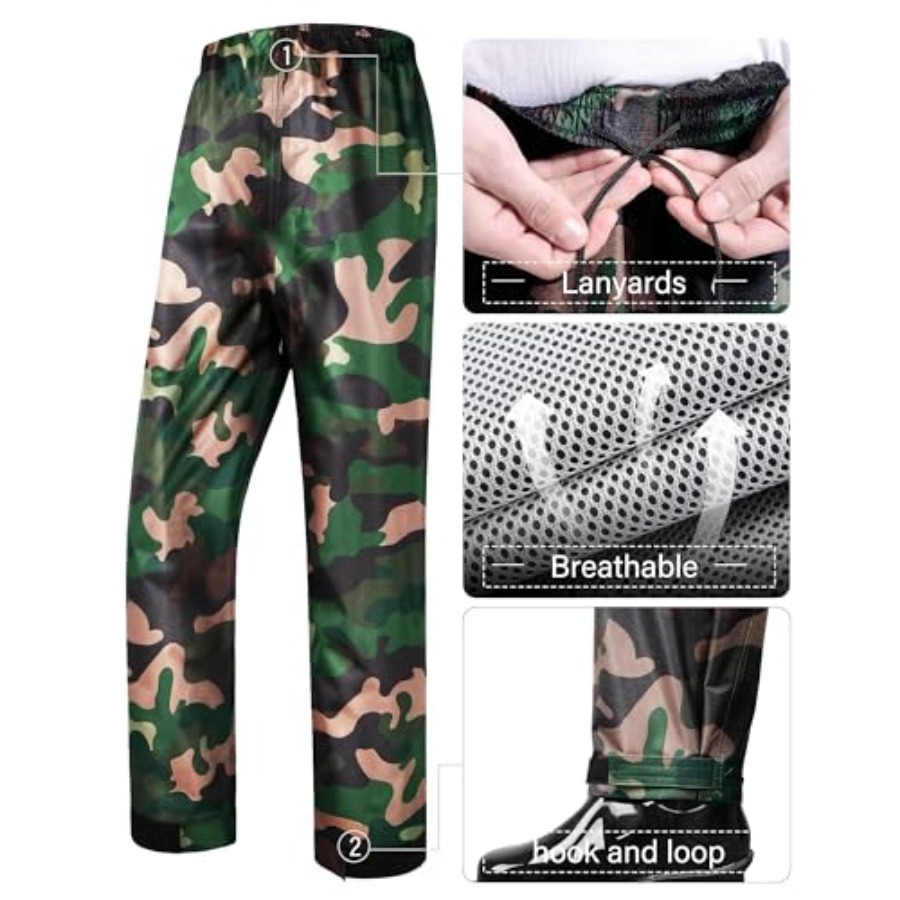 iCreek Rain Suit Waterproof Ja - Outdoor Sport Waterproof Pants avis et prix