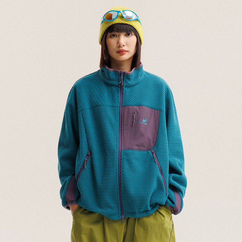 Autumn Winter Polar Fleece Wav - Outdoor Sport Jacket Women'S avis et prix