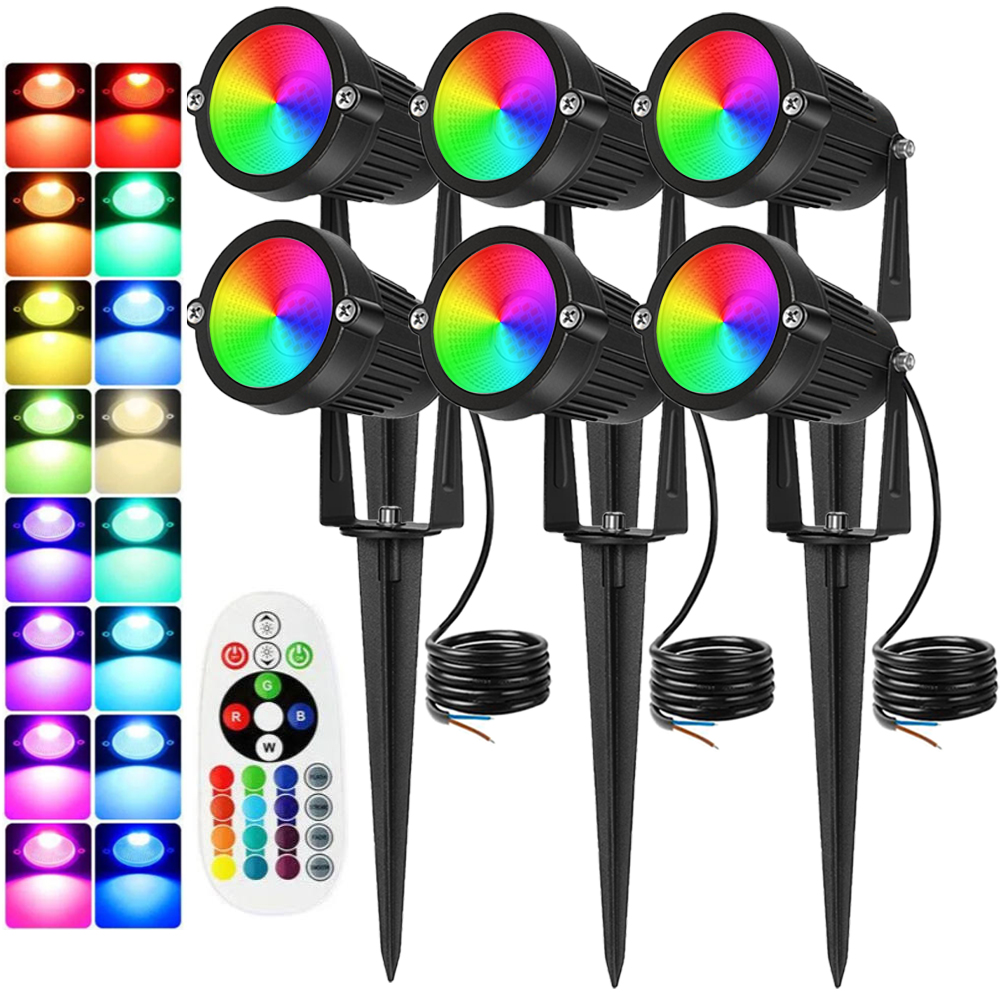 RGBW Landscape Lighting 10W wi - Outdoor Spotlight avis et prix