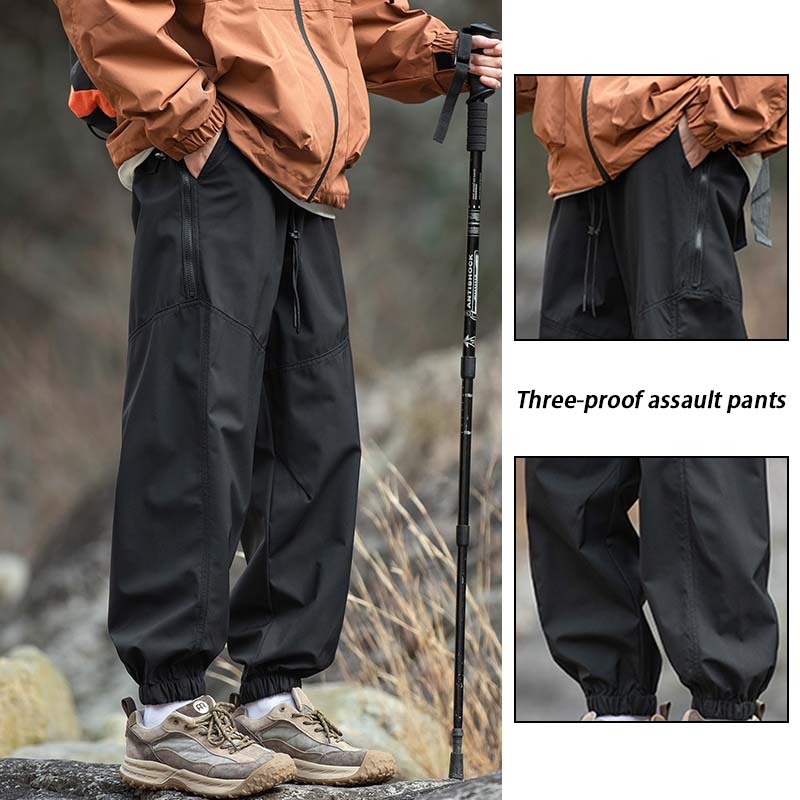 Men's Splicing Design Waterpro - Outdoor Sport Waterproof Pants avis et prix