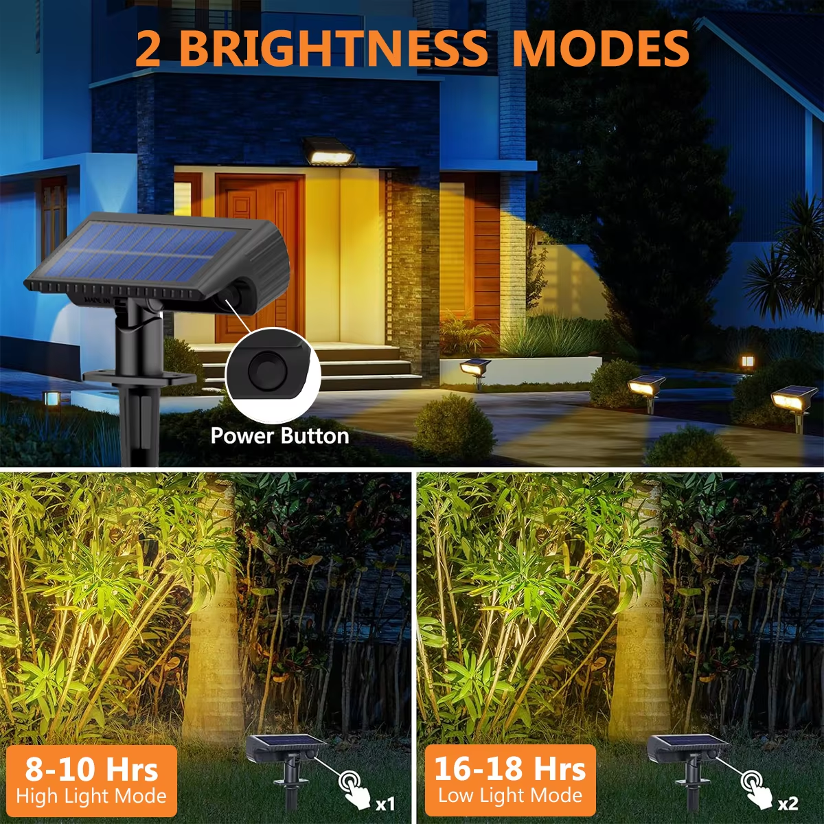 4 Pack Solar Landscape Spot Li - Outdoor Spotlight avis et prix