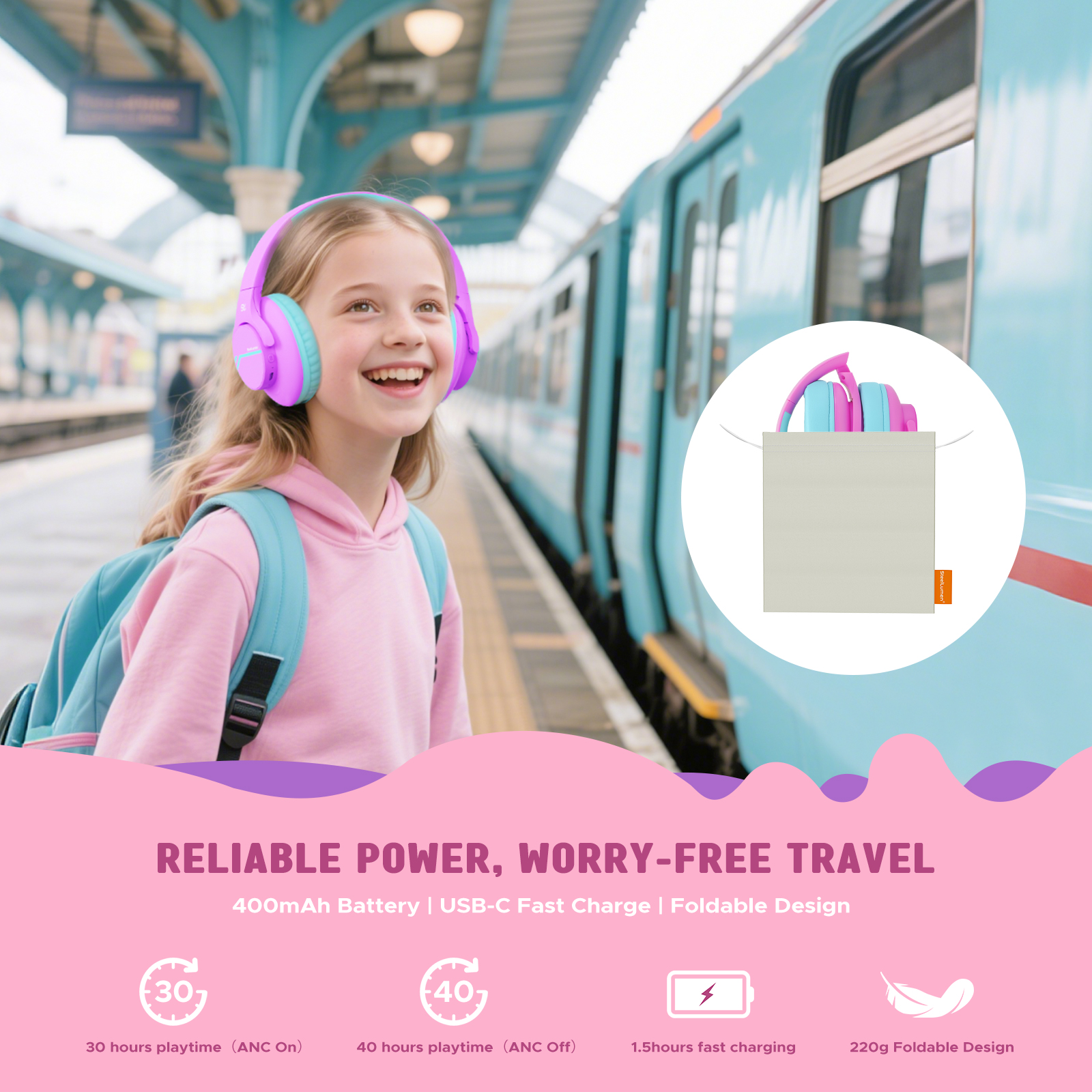 Nova1Lite Kids Active Noise Ca - Outdoor Sport Activities For Kids avis et prix