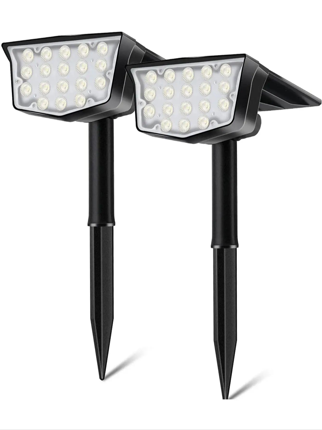 2Pcs Solar Outdoor Spot Lights - Outdoor Spotlight avis et prix