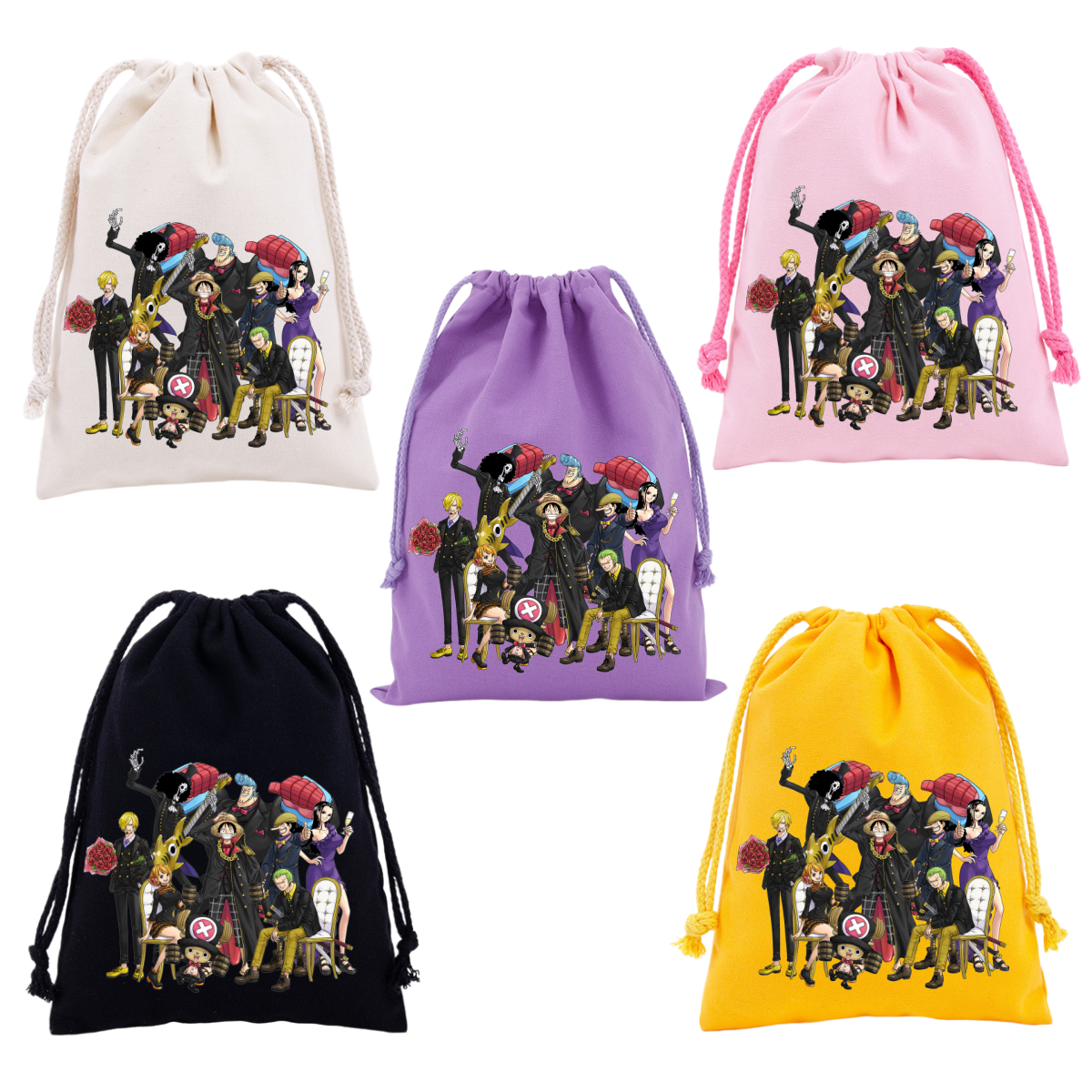Anime One Piece Drawstring Bac - Outdoor Sport Backpack avis et prix