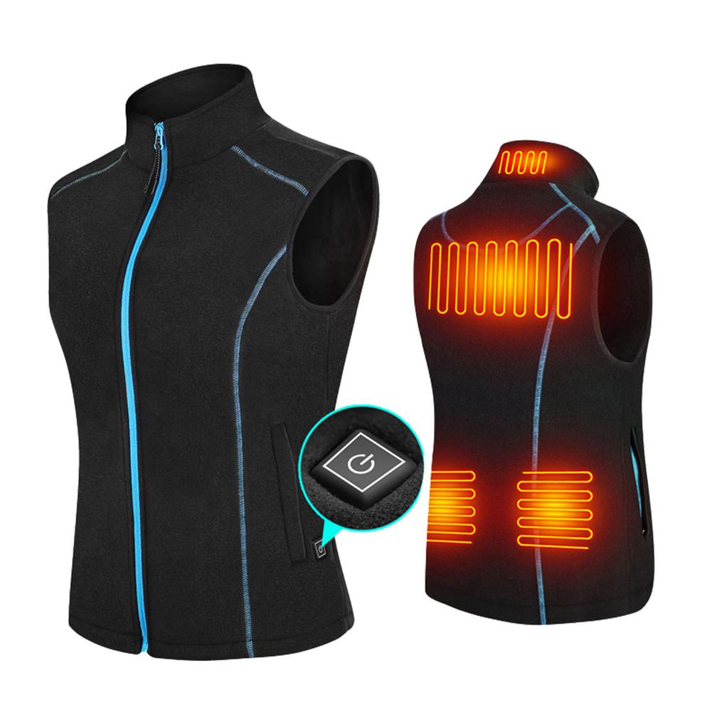 Women Heated Vest Winter Elect - Outdoor Sport Jacket Women'S avis et prix